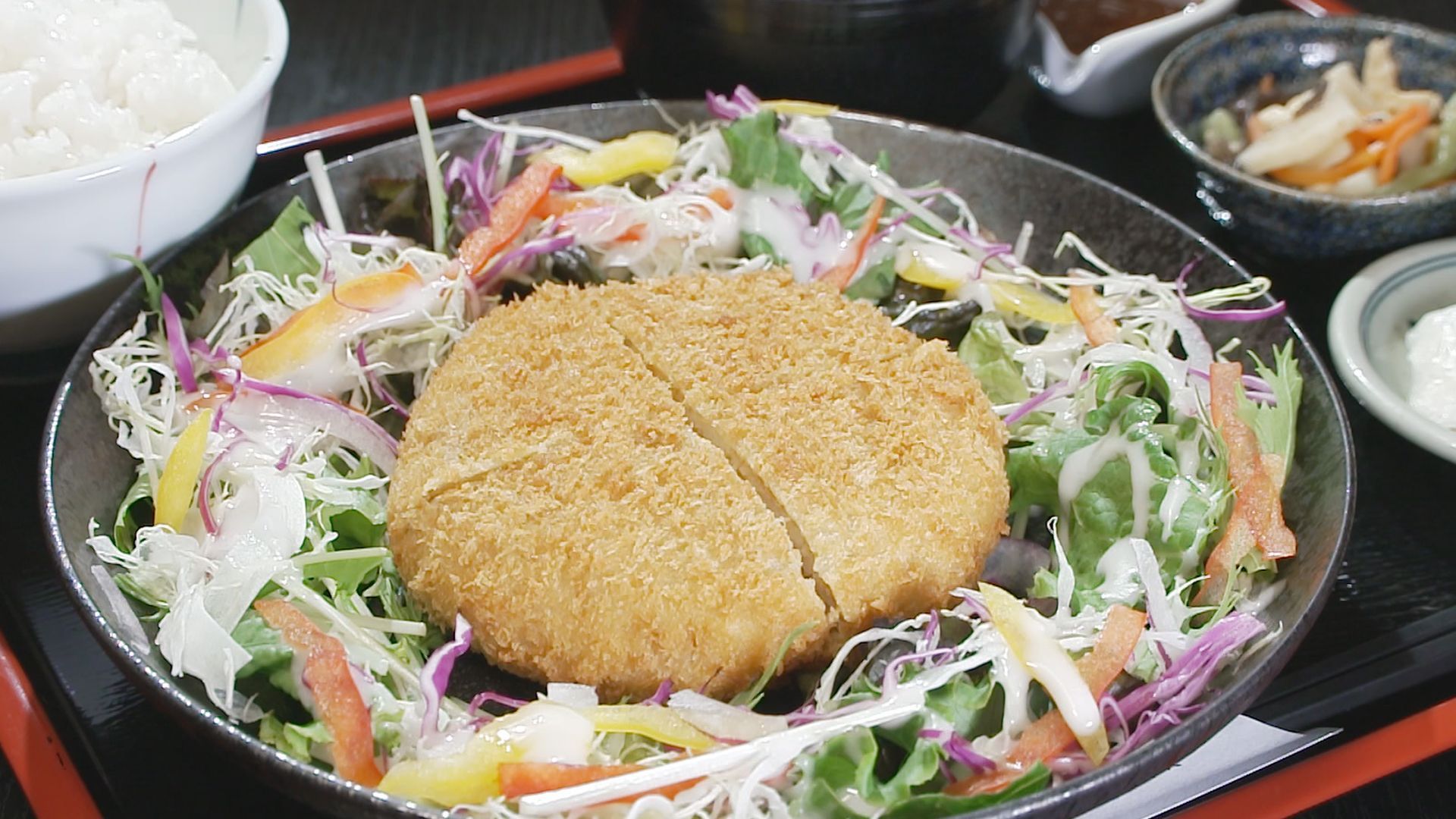 2023年9月24日放送 今金町「ジャンボコロッケ定食」:ここに美味あり