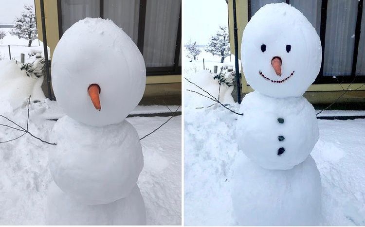 きれいで崩れにくい「雪だるま」を作るコツ！“プロ直伝”の雪遊び２選