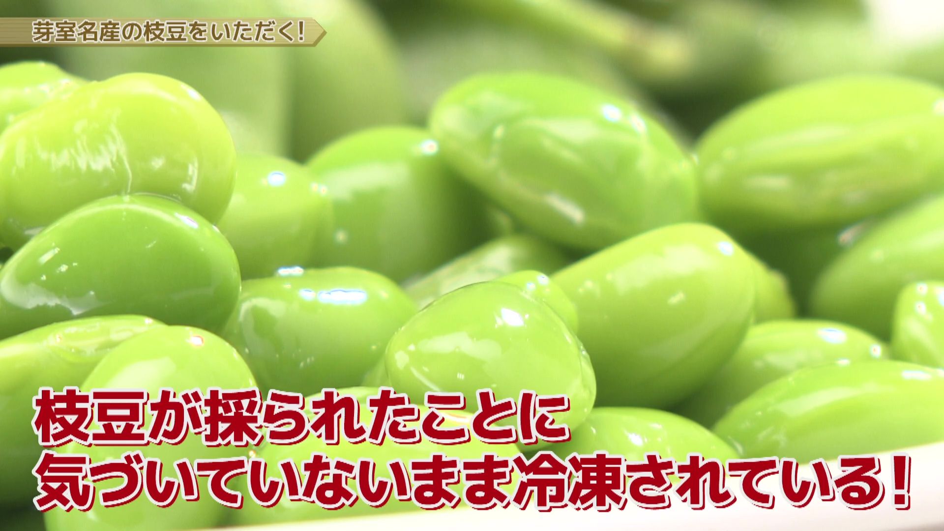 ♯807 芽室町・枝豆 編:あぐり王国北海道NEXT｜HBC北海道放送