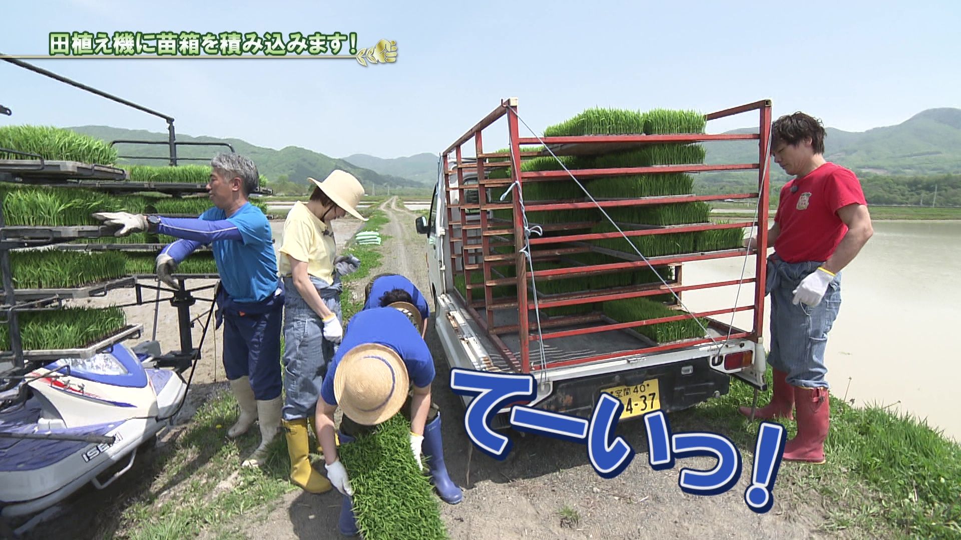 ♯710 米シリーズ新ひだか町静内 田植え編 :あぐり王国北海道NEXT｜HBC